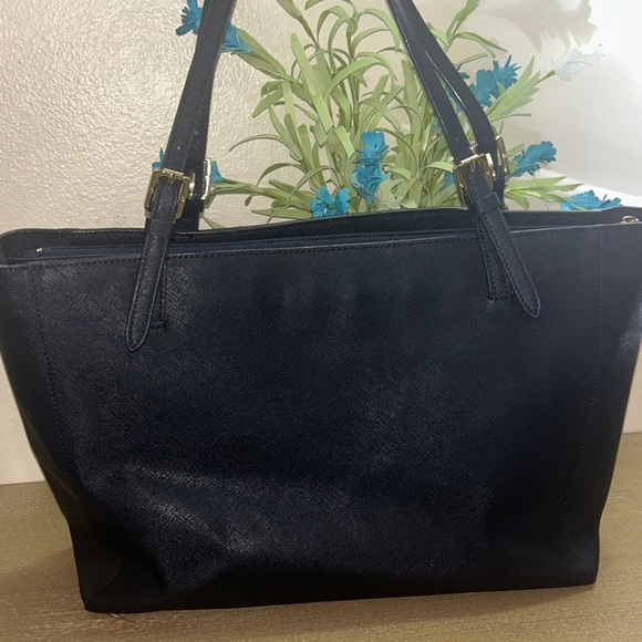 TORY BURCH Saffiano Leather York Buckle Tote - Picture 13 of 13